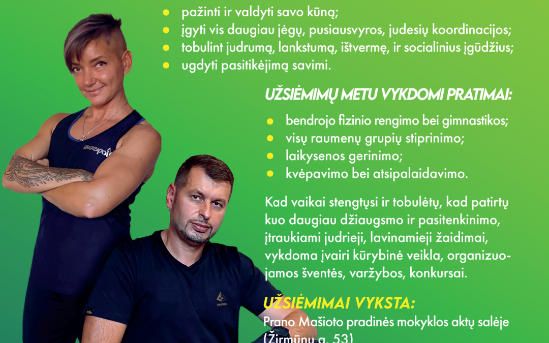 Fitnesas vaikas