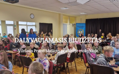 Dalyvaujamojo biudžeto kūrybinės dirbtuvės