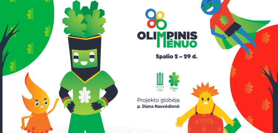 Projekto „Olimpinis mėnuo” dovanos