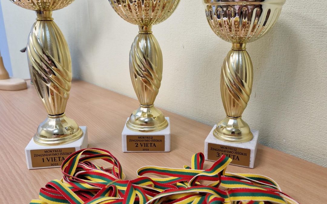 Mokyklų ,,Žingsniavimo iššūkio 2023“ apdovanojimai!