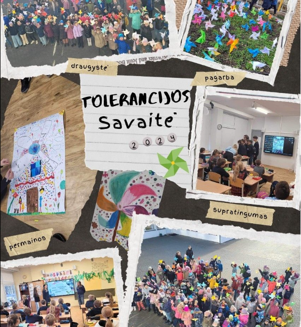 Tolerancijos savaitė Vilniaus Prano Mašioto mokykloje
