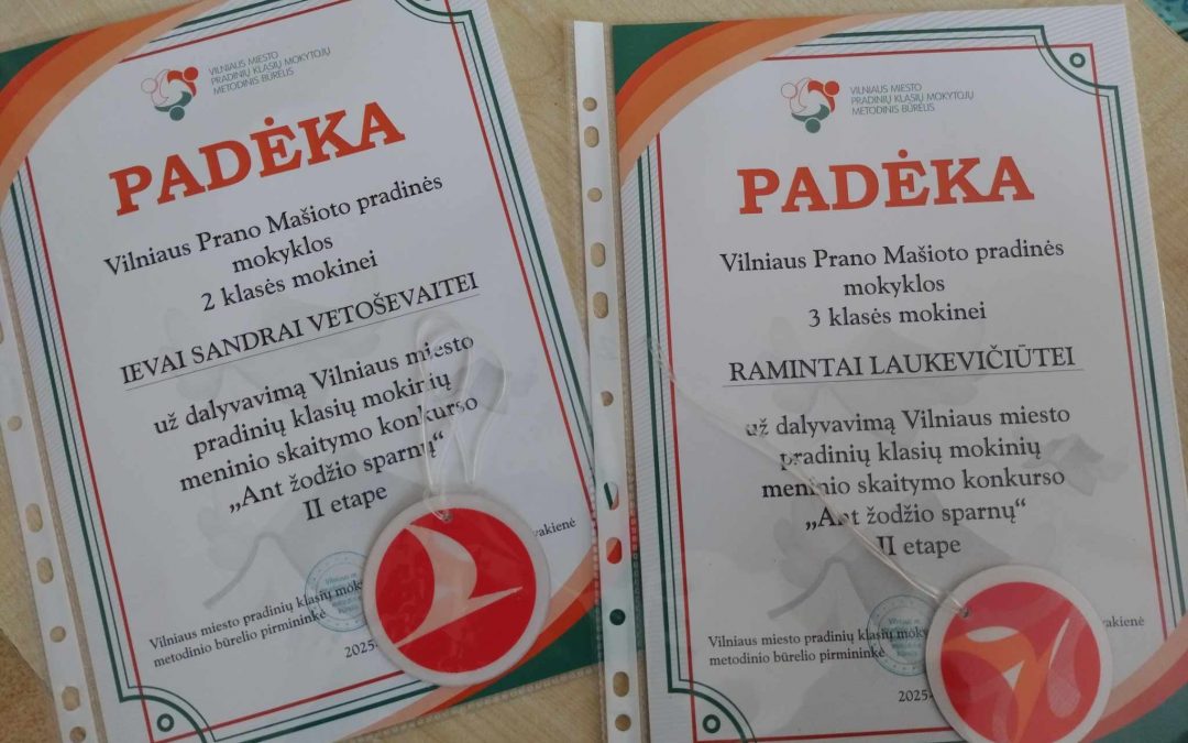Konkursas „Ant žodžio sparnų“