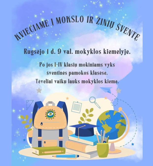 MOKSLO IR ŽINIŲ ŠVENTĖ!
