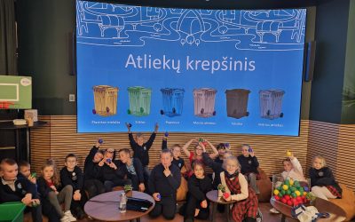 „Žaliosios mokyklos klasės“ misija prasidėjo!