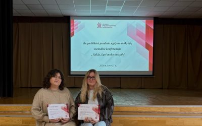 Konferencija „Veikla, kuri moko mokytis“