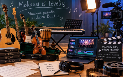 Projektas „Mokausi iš tėvelių“ – muzikinė pažintis su Juozu Baužiu